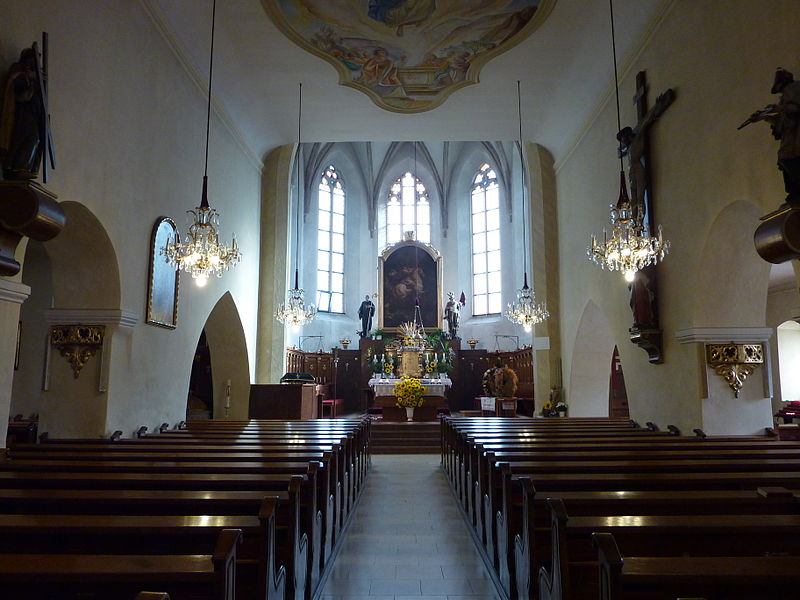 Paróquia(Pfarrkirche) de Hofstetten Grünau  - BSonne - Eigenes Werk - CC BY-SA 3.0